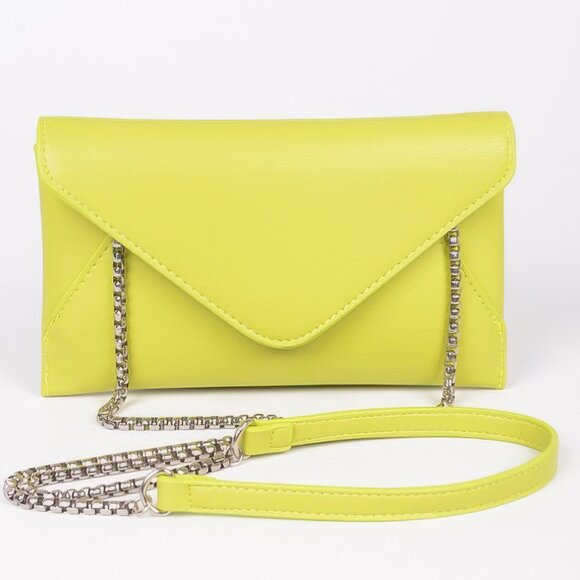 Faux Leather Small Envelope Clutch - Picture 6 of 8